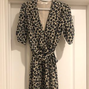 Floral Wrap Dress